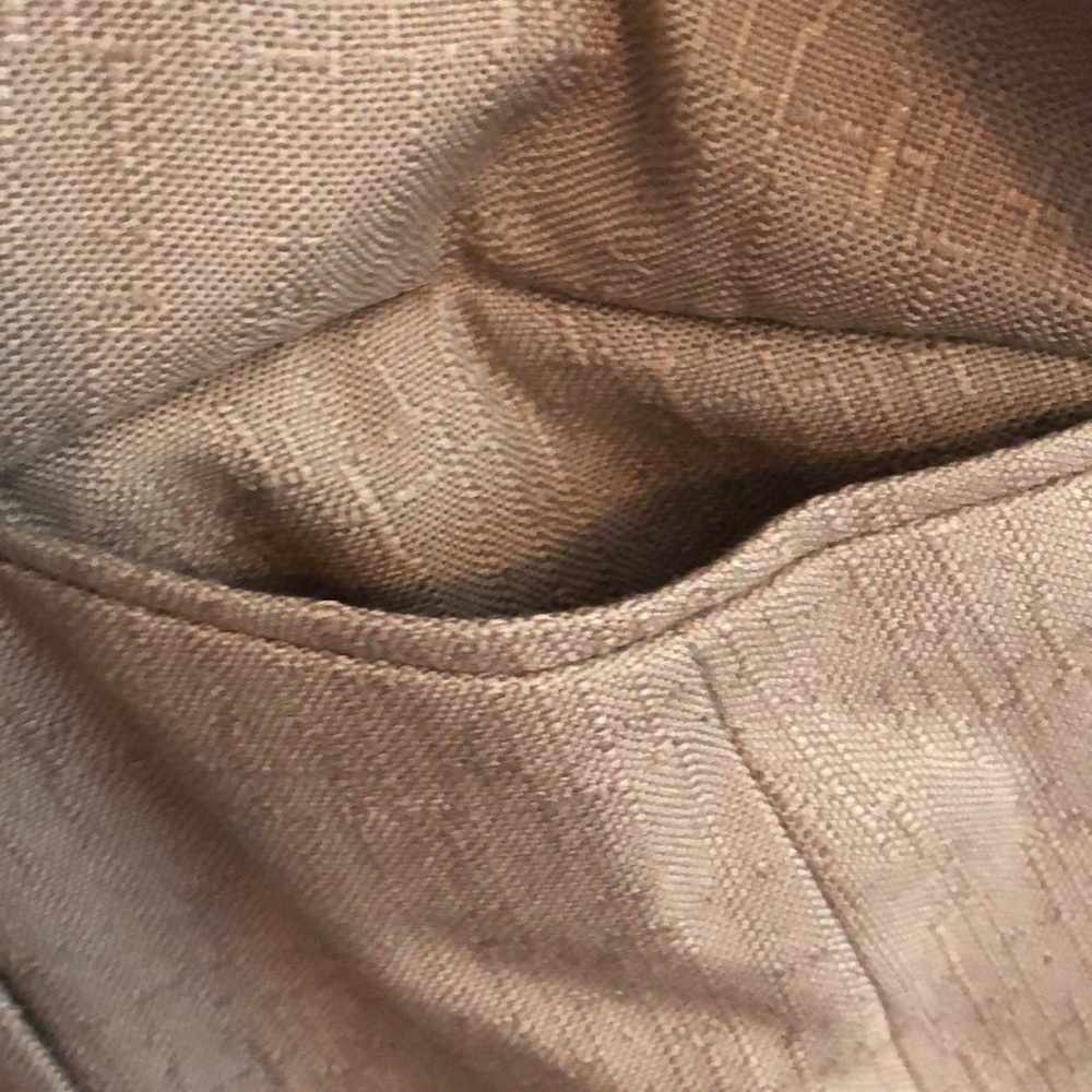 Kasper Dark Beige Double-Breasted Blazer - Picture 3 of 10